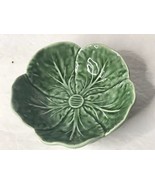 One World Market Cabbage Green Fruit Dessert Bowl 4 1/2&quot; Dish Portugal NEW - £11.47 GBP