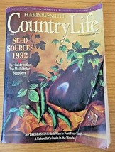 Harrowsmith Country Life, January/February 1992 #37 - $6.81 CAD