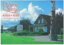 Postcard Dionne Quints Museum Dionne Quintuplets North Bay ON 4 3/4&quot; x 6... - $3.61