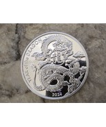 2024 1 oz Silver Round Asahi Lunar Year of the Dragon .999 Fine - £27.50 GBP
