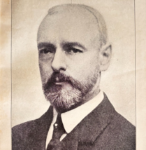 1910 Edward Hall AT&amp;T Vice President Print American Telegraph Telephone ... - $19.99