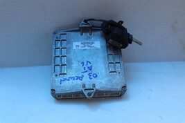 2003 Honda Accord v6 ATX ECU ECM Eng Control Module W/ Immo & key 37820-RCA-A58 image 4