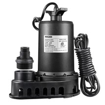 1/2Hp Utility Pump,3300Gph Thermoplastic Submersible Utility Pump Electr... - $122.99