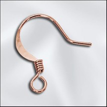 Genuine Copper Coil Only French Hook Earwires (10) - £1.56 GBP