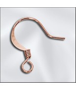Genuine Copper Coil Only French Hook Earwires (10) - €1,69 EUR