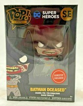 Funko POP! Pin Batman (Bloody) DC Comic DCeased GameStop Exclusive - £6.76 GBP