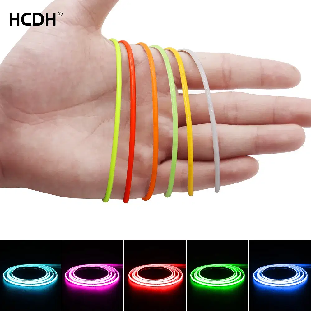Emitting Color: Red, Color: Yellow, Length: 5m - 2.7mm Ultra Slim COB LE... - $62.02 CAD