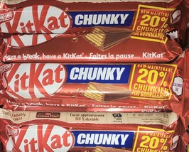 24 x Kit Kat kitkat Chunky Chocolate Candy Bar Nestle Canadian 50g each - £36.51 GBP