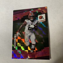 2021 Prestige Football Xtra Points Pink Kareem Hunt #124 Cleveland Browns /50 - £8.54 GBP