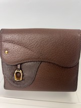Authentic Gucci Wallet Brown Vintage Horsebit Hardware Bi-fold - $2,294.69 MXN