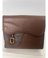 Authentic Gucci Wallet Brown Vintage Horsebit Hardware Bi-fold - $2,280.71 MXN