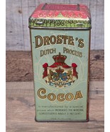 Vintage Droste&#39;s Dutch Process Cocoa Haarlem Holland Tin - 8 Ounce - TIN... - $11.65