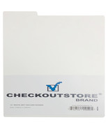 CheckOutStore White Plastic Record Dividers 12 1/2 x 13 for 12&quot; LP Vinyl... - $25.90+