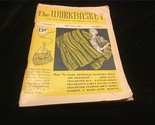 Workbasket Magazine January 1951 Crocheted Rug, hand Knit Blouse - $7.50