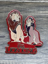 Disney The Lion King Mufasa and Scar WDW Cast Member Exclusive Trading P... - $14.84