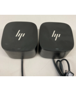 Lot of 2 HP Thunderbolt 120W G2 USB-C Docking Station model (HSN-IX01) - $29.95