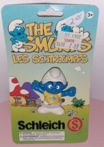 Smurfs 1999 Baby Toddler Smurf NEW On Card Schleich PEYO PVC Figure - $14.85