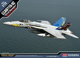 Academy Models US Navy F/A-18c VFA-82 Marauders 1/72 Scale Plastic Model Kit 125 - £37.28 GBP