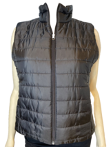 Ann Taylor LOFT Puffer Vest Women&#39;s M Black - €12,20 EUR