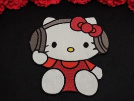 Iron on Hello Kitty patch, Fashion Patch  - £9.48 GBP