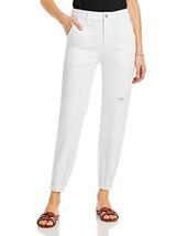 Aqua Womens Jogger Jeans in White | Size 25 - £24.52 GBP