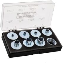 Milescraft 1228 Metal Bushing Set - 11 pc. Router Template Guide Set � Fits - $36.88