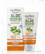 equilibra Natural FACE CREAM SPF 50+ ALOE Anti-Age Sun Face Cream 75ml |... - $40.60 CAD