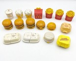McDonald&#39;s Happy Meal 1987-88 Food Changeables Lot Of 17 Vintage - £59.94 GBP