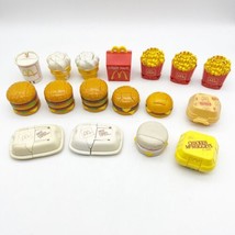 McDonald&#39;s Happy Meal 1987-88 Food Changeables Lot Of 17 Vintage - £58.96 GBP