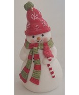 Hallmark Keepsake A Happy Little Snowman Ornament Cardinal Glittery 2005 - £10.03 GBP