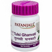5 X Patanjali Divya Tulsi Ghanvati  80 Tablets Pack Ramdev Patanjali Herbal - $17.25