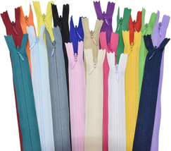 12.5&quot; 40 Pcs Nylon Invisible Zipper for Tailor Sewer Sewing Craft Crafter&#39;S Tool - £12.16 GBP