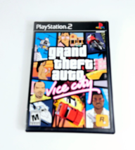 Grand Theft Auto Vice City (PlayStation 2 PS2) Black Label CIB w/ Map Te... - $12.86