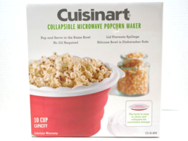 Cuisinart Microwave Popcorn Maker CTG-00-MPM 10 Cup Capacity NEW in box - $9.99