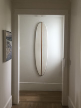 6ft Modern Coastal Beach House Surfboard Decor - $589.00