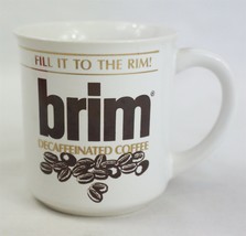 VINTAGE 1980s Fill it to the Rim With Brim Coffee Mug - $19.79
