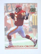 Christian Okoye 1992 Pro Set Power #135 Kansas City Chiefs NFL Football Card - £0.94 GBP