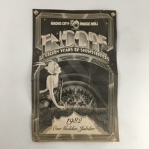 1982 Encore 50 Golden Years of Showstoppers, Robert Jani, Radio City Mus... - $19.00