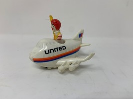 McDonald&#39;s  Vintage Happy Meal Ronald Mcdonald in United Plane - £3.51 GBP