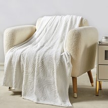 White, Twin (50&quot; X 60&quot;), Mocaletto Luxury Fleece Blanket Throw Blanket,300Gsm - £23.93 GBP