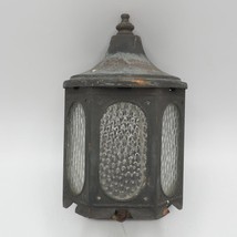 Piccolo Metallo Applique Lampada Veranda Luce Halloween Casa Stregata - £75.70 GBP