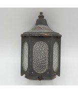 Piccolo Metallo Applique Lampada Veranda Luce Halloween Casa Stregata - £75.22 GBP
