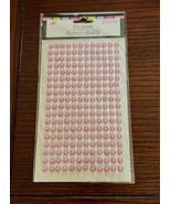 1 New Pkg Valentine Stickers 216 Light Pink - $92.47 MXN