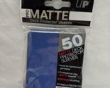 Pack Of (50) Ultra Pro Matte Blue Deck Protector Standard Size Sleeves - £6.99 GBP