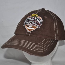 ESPN Radio College Football Baseball Hat/Cap - Brown - Adjustable - £19.35 GBP