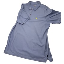 Tommy Bahama Men Polo Shirt Supima Golf Blue Medium M - £15.80 GBP