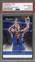 2012-13 Panini Prestige #90 David Lee Signed Card AUTO PSA Slabbed - £39.95 GBP