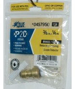 Blue Hawk 0457950 P2C Brass Fitting Reducing Coupling Removable Lead Free - £6.93 GBP