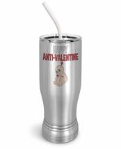 PixiDoodle Anti Valentines Day VooDoo Doll Introvert Insulated Coffee Mug Tumble - £26.70 GBP+
