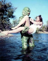 Creature From The Black Lagoon The Gill Man carries terrified Julia Adams Poster - $29.00